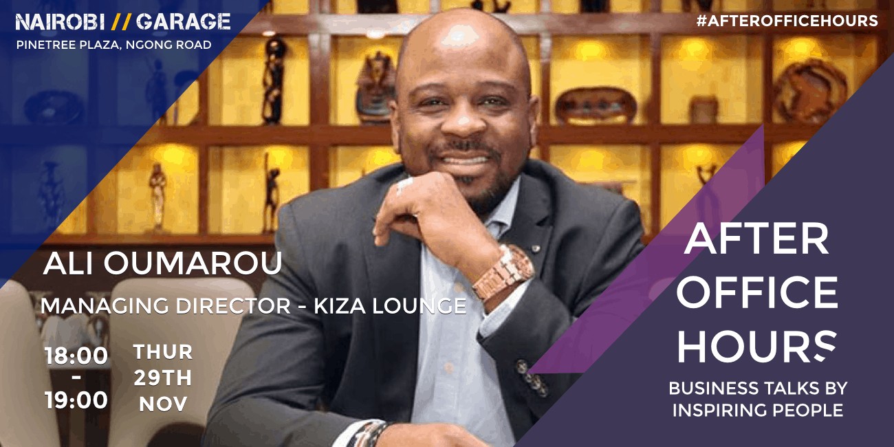 Ali Oumarou, Managing Director Kiza Lounge