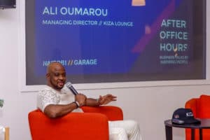 Ali Oumarou owner of kiza lounge