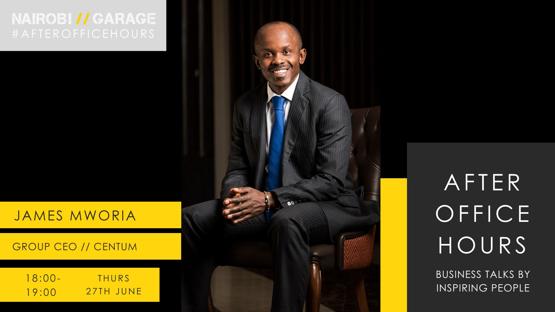 After Office Hours with James Mworia