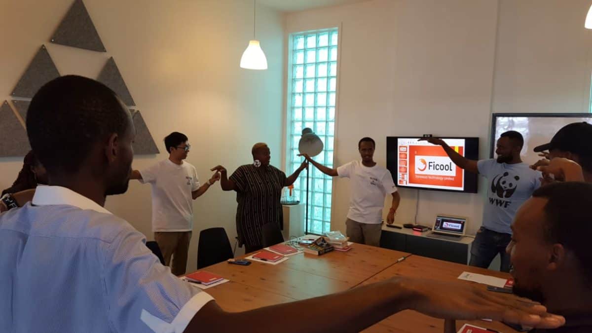 Book Club session in Nairobi
