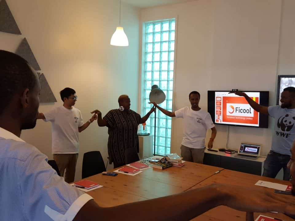 Book Club session in Nairobi