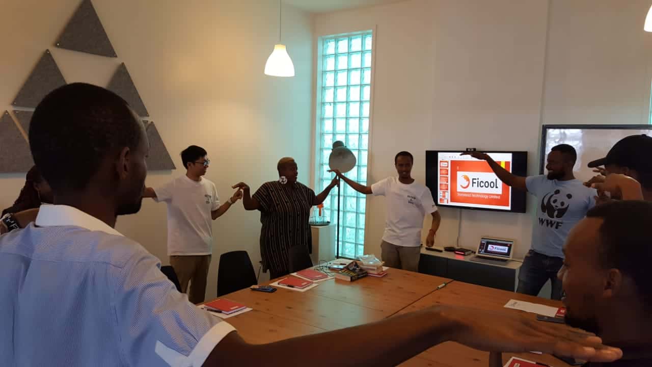Book Club session in Nairobi