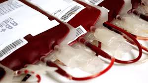 Image of blood donation bags 