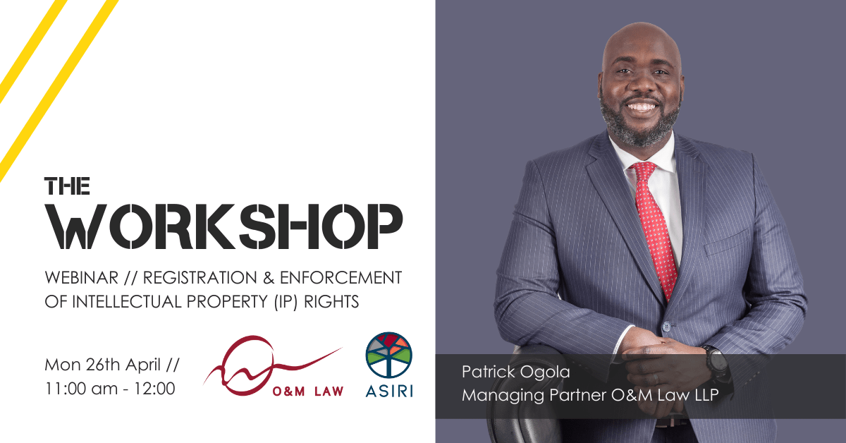 The Workshop // Registration & Enforcement of IP Rights