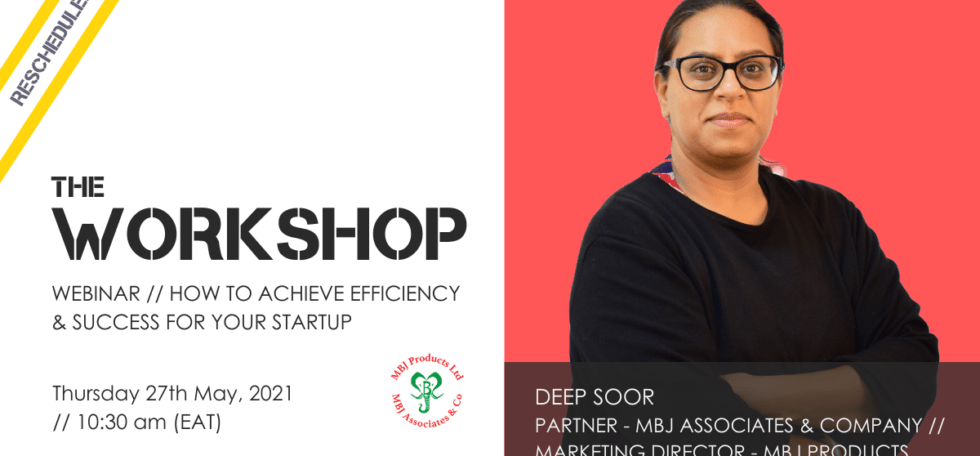 The Workshop // Achieve Startup Efficiency & Success