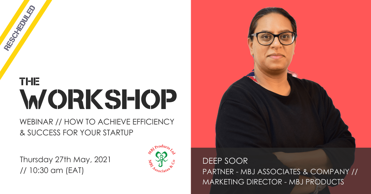 The Workshop // Achieve Startup Efficiency & Success
