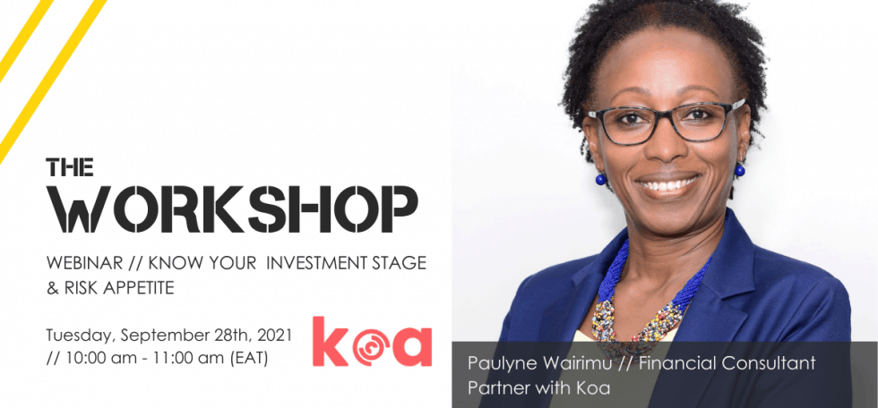 The Workshop :: Understanding Your Investor Stage & Risk Appetite with Paulyne Wairimu Blog