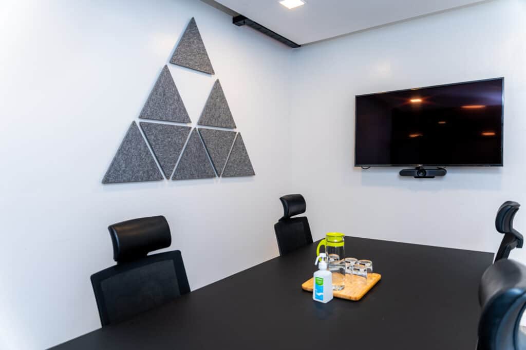 Our meeting rooms at Nairobi Garage Westlands.