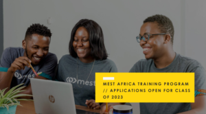 MEST Africa Training Program