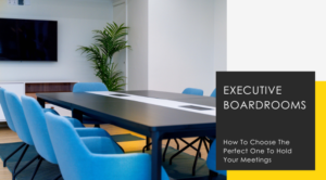 Business rooms for meetings