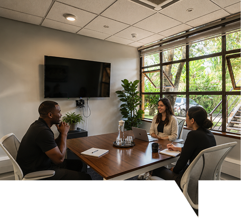 3 person meeting room Karen