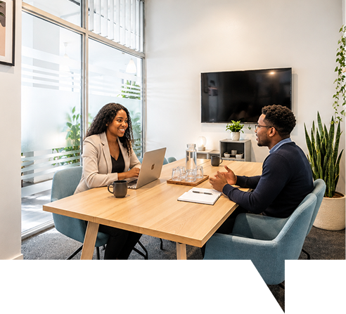 3 person meeting room